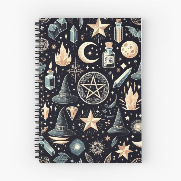 Item preview, Celestial Witchcraft Magic Pattern designed and sold by JavisSRDesign.