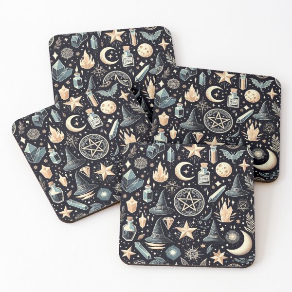 Item preview, Celestial Witchcraft Magic Pattern designed and sold by JavisSRDesign.