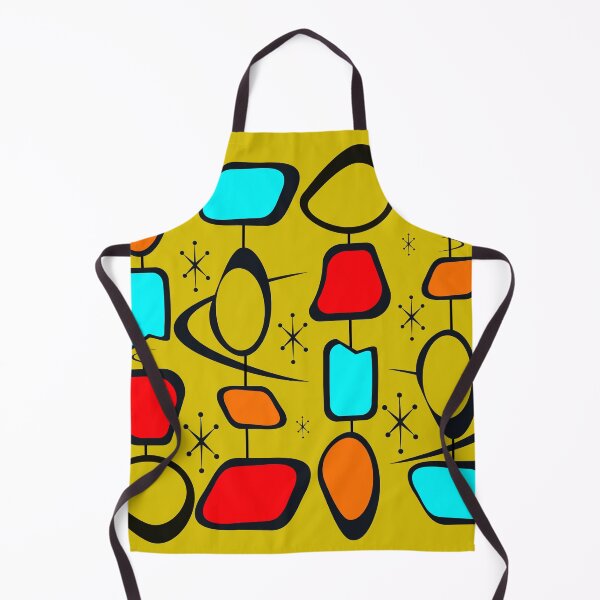 Item preview, retro 1950s style abstract pattern designed and sold by pauloneill-art.