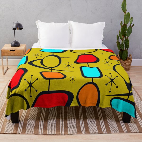 Item preview, retro 1950s style abstract pattern designed and sold by pauloneill-art.
