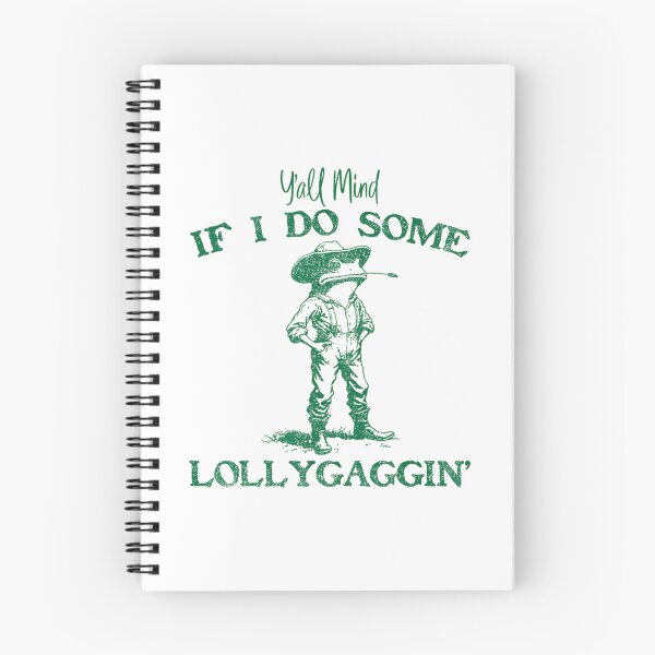 Item preview, Y'all Mind If I Do Some Lollygagging Cowboy Frog Retro designed and sold by LeoVargasVelha.