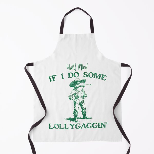 Item preview, Y'all Mind If I Do Some Lollygagging Cowboy Frog Retro designed and sold by LeoVargasVelha.