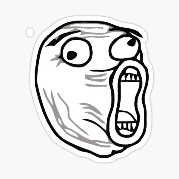 Roll face , Internet troll Trollface U mad Desktop Rage comic, troll  transparent background PNG clipart