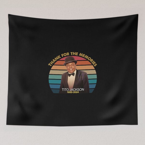 Item preview, Thank for the memories Tito Jackson designed and sold by JustuKitties.
