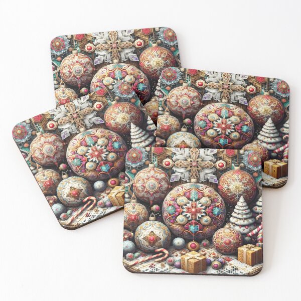 Item preview, Christmas pattern #17 designed and sold by Kaleidoscope Print.