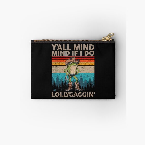 Item preview, Y'all Mind If I Do Some Lollygagging Cowboy Frog Vintage designed and sold by LeoVargasVelha.