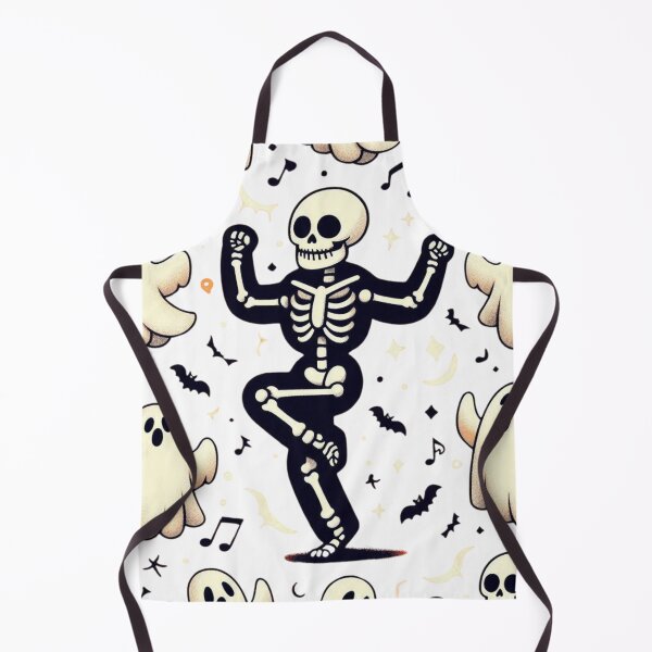 Item preview, "Skeleton Dancing with the Little Ghosts" designed and sold by taworn.