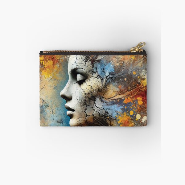 Item preview, abstract textures of woman's face designed and sold by Random Designs.