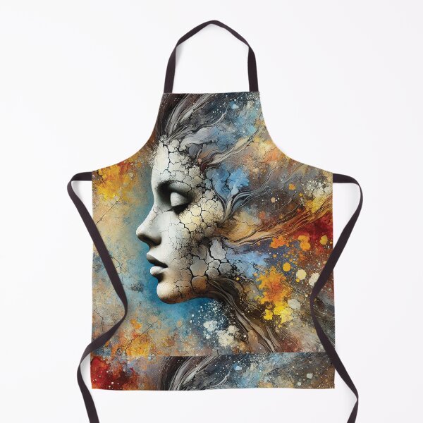 Item preview, abstract textures of woman's face designed and sold by Random Designs.