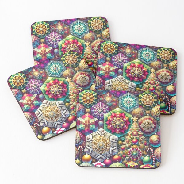 Item preview, Christmas pattern #18 designed and sold by Kaleidoscope Print.