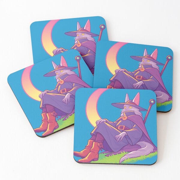 Item preview, Wizard Cat - Mystical Feline in Moonlit Magic designed and sold by Myndari.