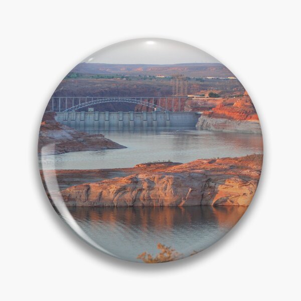 Item preview, Dam and Bridge at sunrise designed and sold by FranWest.