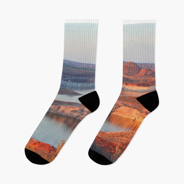 Item preview, Dam and Bridge at sunrise designed and sold by FranWest.