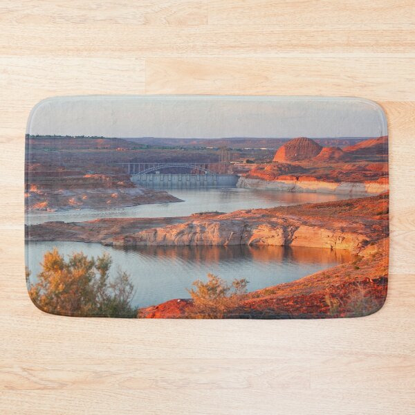 Item preview, Dam and Bridge at sunrise designed and sold by FranWest.