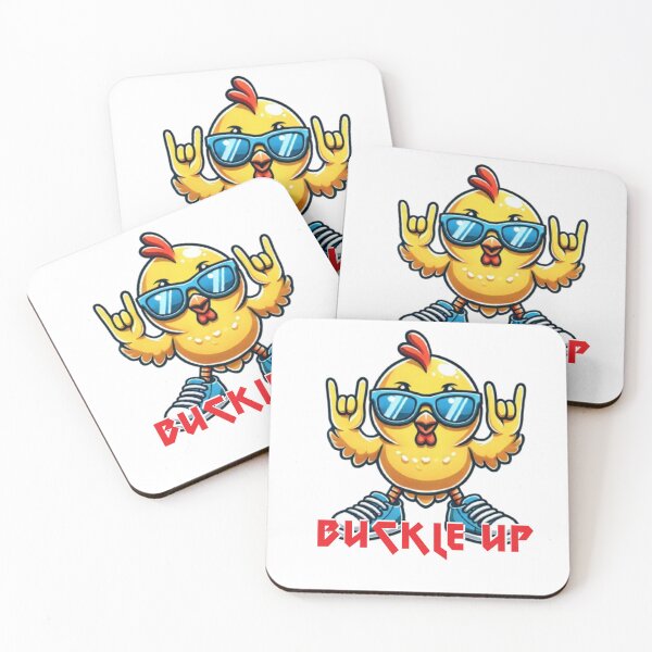 Item preview, Baby Chicken Buckle up designed and sold by All4ROCK.