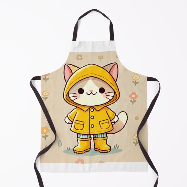 Item preview, Yellow Raincoat Kitty designed and sold by NineNIGHT404.