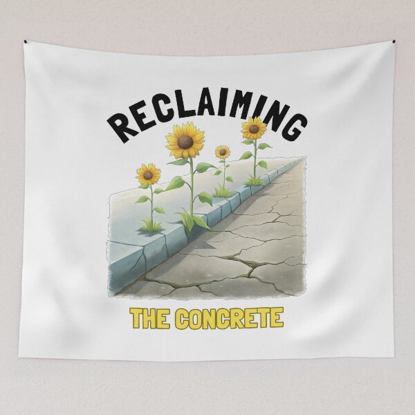 Item preview, Reclaiming the Concrete Guerilla Gardening designed and sold by Artepilo.