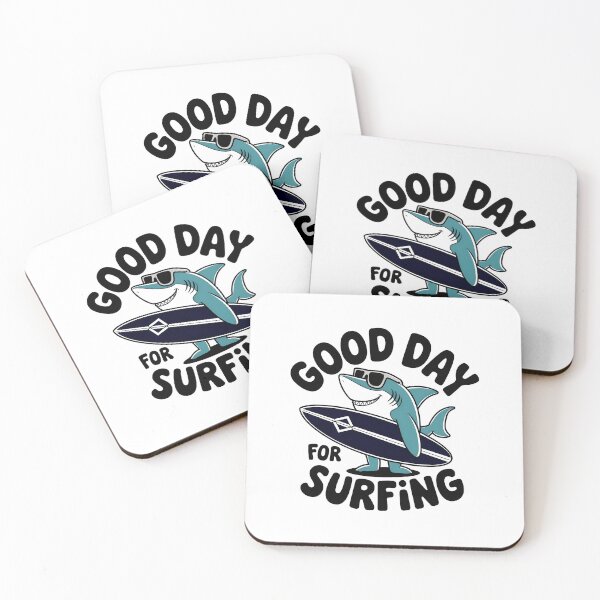 Item preview,  Cool Shark Good Day for Surfing designed and sold by tanapong51.