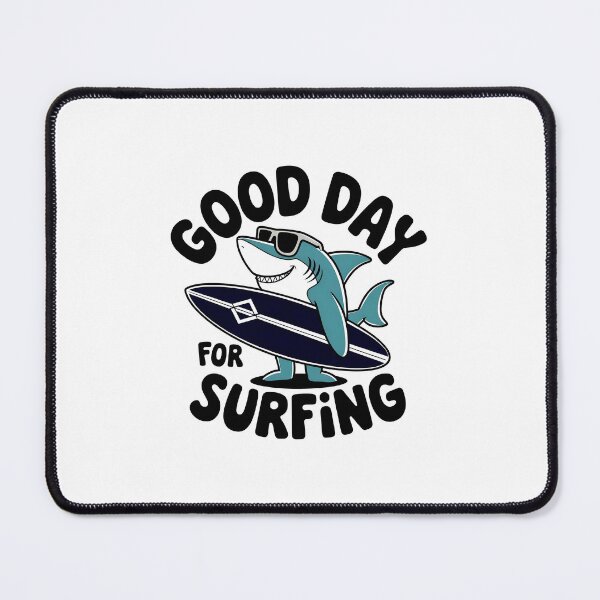 Item preview, Cool Shark Good Day for Surfing designed and sold by tanapong51.