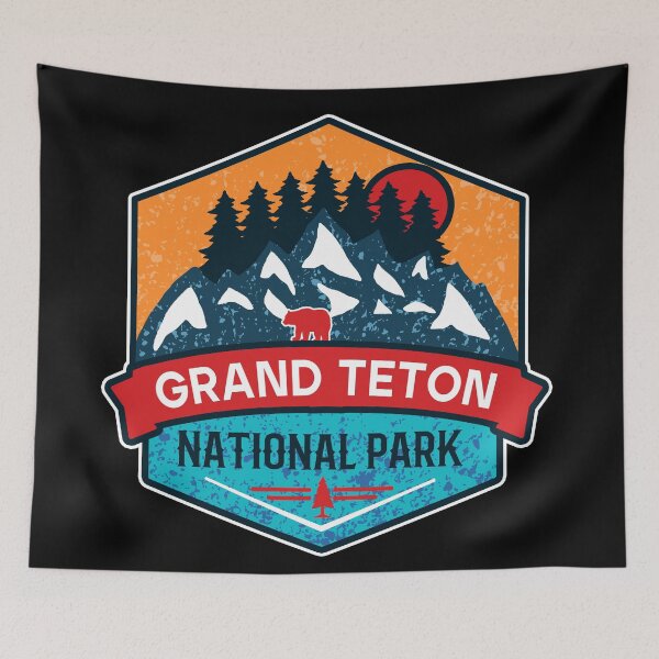 Item preview, Grand Teton National Park designed and sold by Nature-Book.