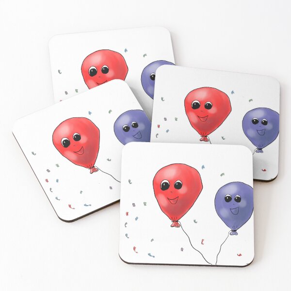 Item preview, Cheerful balloons designed and sold by Gaillycools.