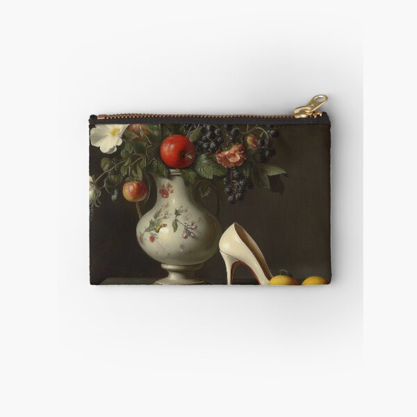 Item preview, Dutch masters flowers in vase with white high heel designed and sold by mood-creator.
