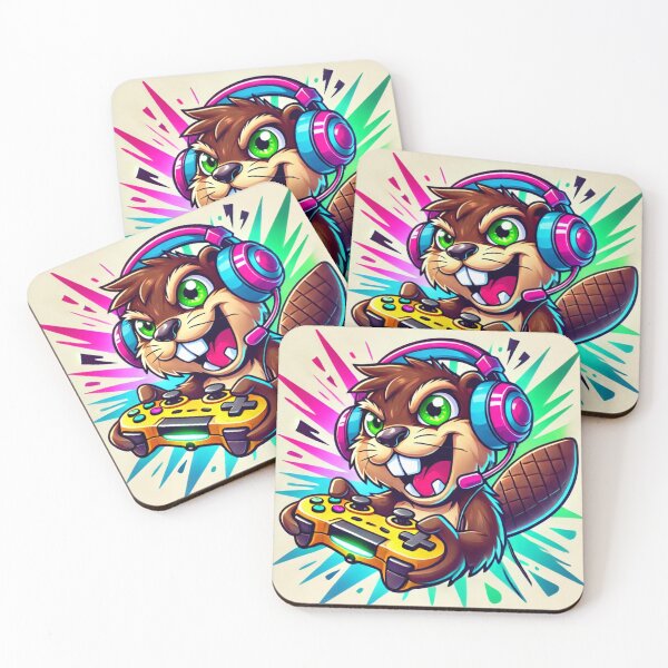 Item preview, Beaver Brawl: Game Mode On.  designed and sold by Davideus.