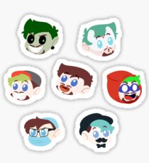 Ego Blobs Sticker