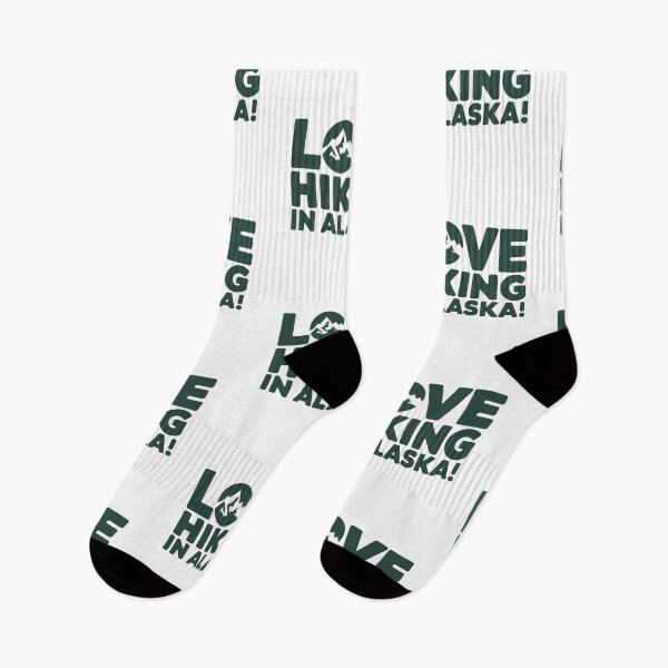 Item preview, Love hiking in Alaska! designed and sold by Gentle40Winks.
