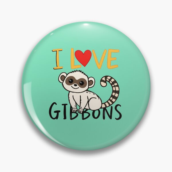 Item preview, I love gibbons designed and sold by GasconyPassion.