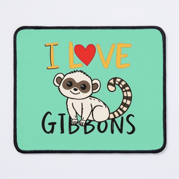 Item preview, I love gibbons designed and sold by GasconyPassion.