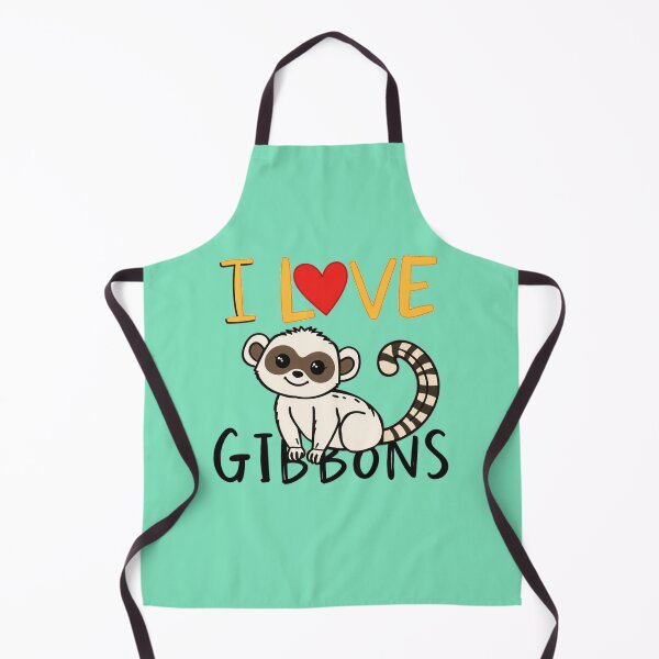 Item preview, I love gibbons designed and sold by GasconyPassion.