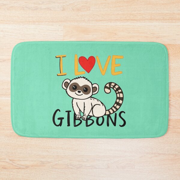 Item preview, I love gibbons designed and sold by GasconyPassion.