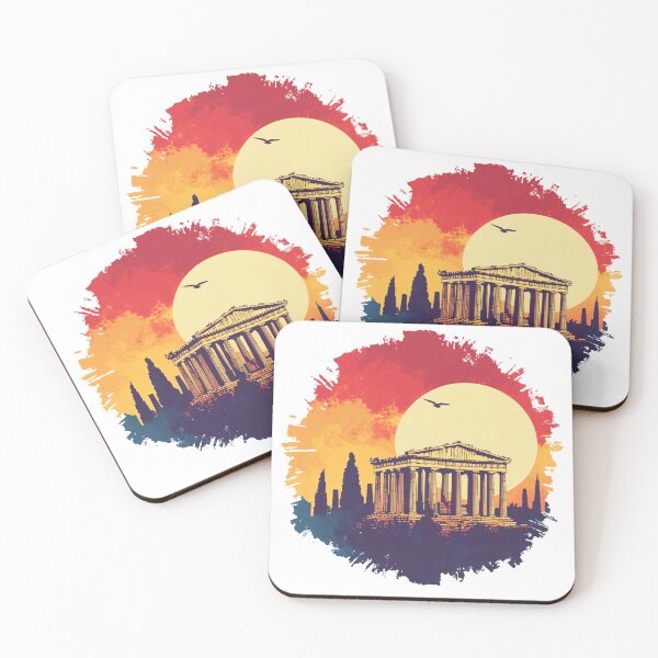 Item preview, Sunset Over the Parthenon Athens T-Shirt  designed and sold by SnapStylegoods.