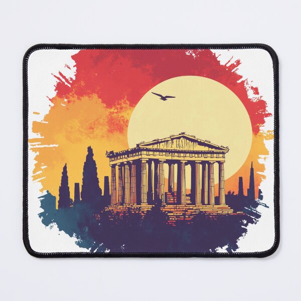 Item preview, Sunset Over the Parthenon Athens T-Shirt designed and sold by SnapStylegoods.