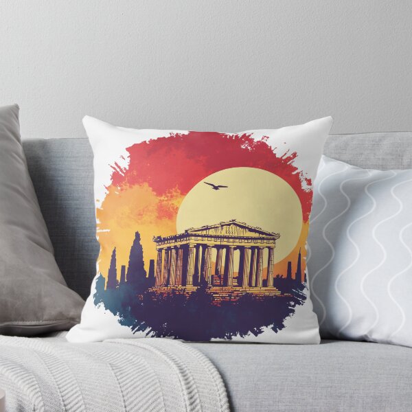 Item preview, Sunset Over the Parthenon Athens T-Shirt  designed and sold by SnapStylegoods.