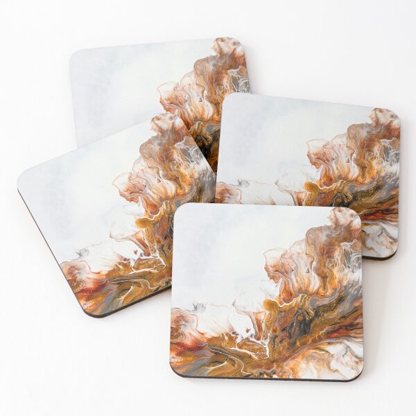 Item preview, Gold fire on White designed and sold by TatianaMalinArt.
