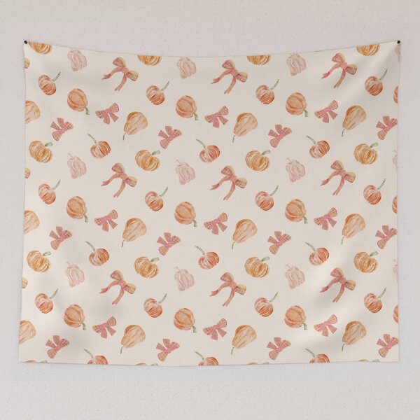 Item preview, Cute Fall Bows and Pumpkins &Coquette Aesthetics designed and sold by aneladesigns.