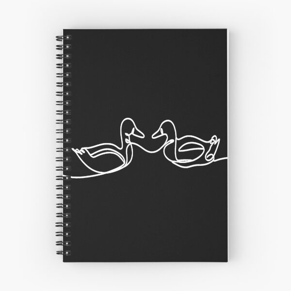 Item preview, pair of ducks line drawing designed and sold by sulton7.