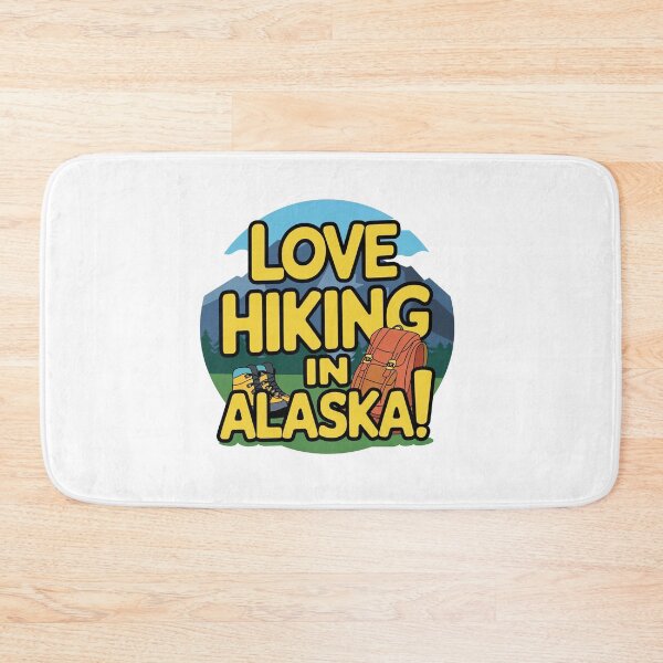 Item preview, Love hiking in Alaska! designed and sold by Gentle40Winks.