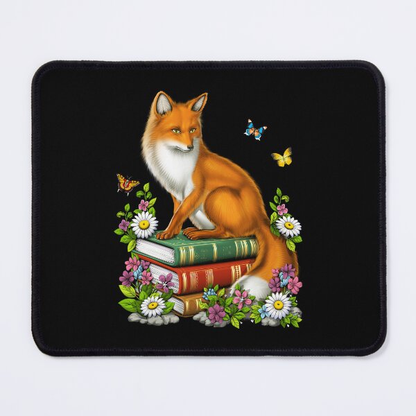 Item preview, Cottagecore Fox Books designed and sold by underheaven.