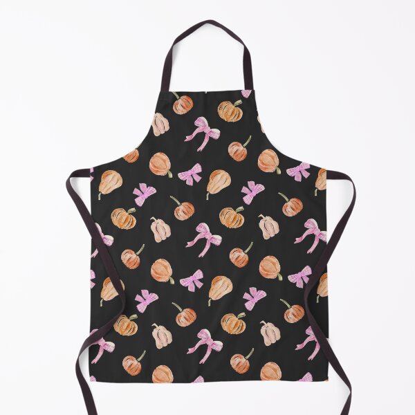 Item preview, Cute Pink Bows and Pumpkins on Black &Preppy Coquette Aesthetics designed and sold by aneladesigns.