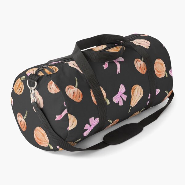 Item preview, Cute Pink Bows and Pumpkins on Black &Preppy Coquette Aesthetics designed and sold by aneladesigns.