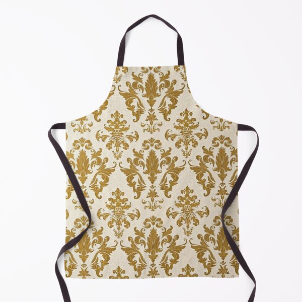 Item preview, Beige & Antique Gold Damask  designed and sold by DesignsByPrnces.