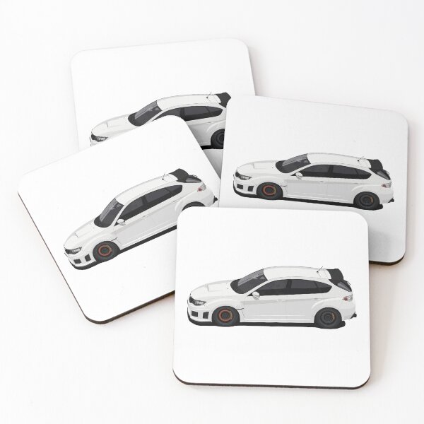 Item preview, White Japanese Rally Hot Hatch designed and sold by OlegNaches.