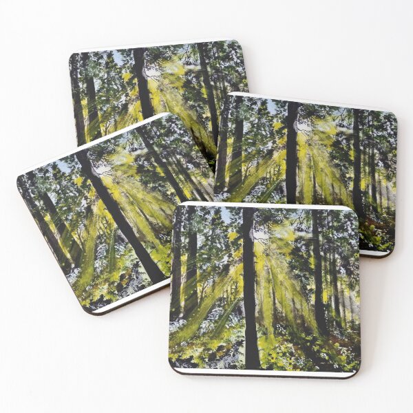 Item preview, Sunshower at sunrise (watercolours) designed and sold by SharonVallis.