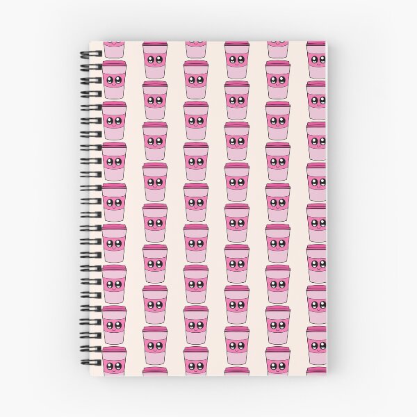 Item preview, Adorable Face Takeaway Cup Drawing - Pink designed and sold by MrsCreative1.