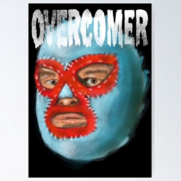 Item preview, Overcomer lucha libre designed and sold by X1810x.