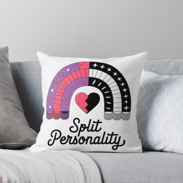 Item preview, Split Personality Rainbow and Heart - Dual Nature Design designed and sold by GemBob Creations.