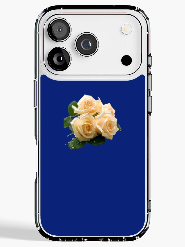 Thumbnail 1 of 5, iPhone Case, Ivory Roses - Roses Collection designed and sold by Styled by Anne.